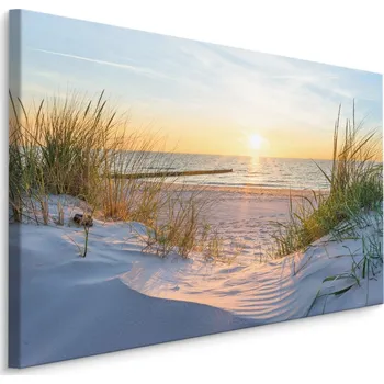 Plátno Východ Slunce Na Písečné Pláži Varianta: 40x30