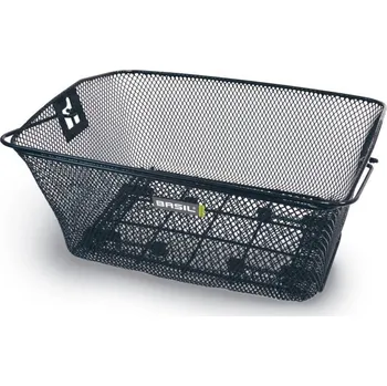 košík na kolo koš BASIL Como nosič drátěný černý (koš BASIL Como nosič drátěný černý)