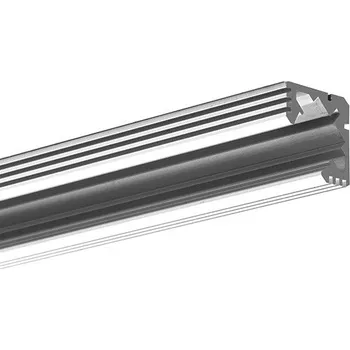 LED lišta Profil 45-ALU bílý lak - 3 m