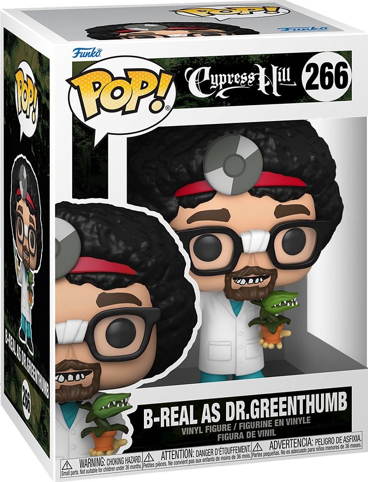 Foto Figurka Funko POP! Cypress Hill 266 B-Real As Dr. Greenthumb ...