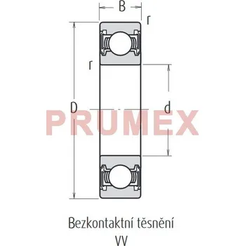 NSK 6213 VV kuličkové ložisko