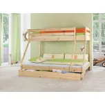 Patrová postel z masivu Mike 140 x 200…