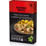 EXPRES MENU Maso dvou barev s opečenými…