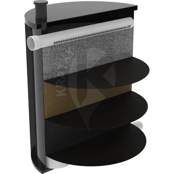 Čistička odpadních vod Cistirna-jimka.cz Biologický gravitační dočišťovací filtr typ 15-17