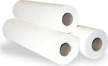 Perforované papírové role bílé 2vrstvé 0,7 x 50 m 3 ks