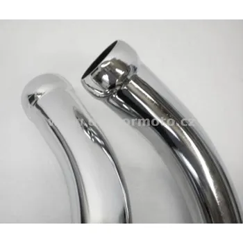 Motodíl Kolena výfuku L+P ( Jawa 350 / 638 ) chrom
