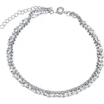 Ocelový řetízek na nohu Roy KMM2179