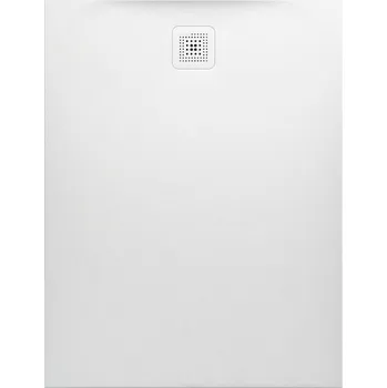 Sprchová vanička Laufen Pro - vanička obdélníková 120x100 s odtokem na kratší straně, Marbond černá H2119530800001