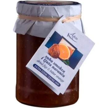 Fíkový džem s pomerančem 240g