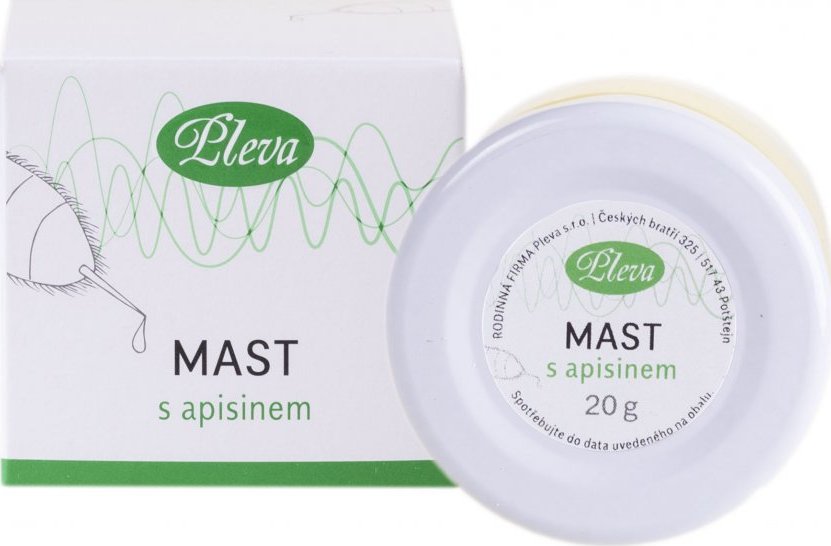Pleva Mast s apisinem - včelím jedem 20g