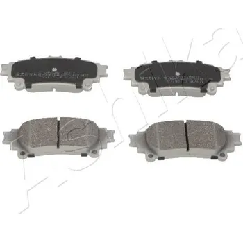 Brzdová destička Sada brzdových destiček, kotoučová brzda ASHIKA 51-02-228