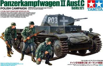 Plastikový model Tamiya Panzerkampfwagen II Ausf.C 1:35