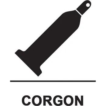 Značka CORGON, samolepicí fólie, 148 × 210 mm