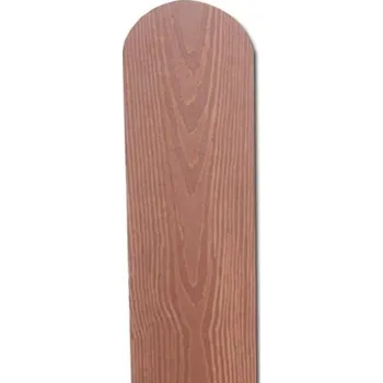 Plotovka Max WPC plotové prkno embosované 120 x 12 x 1200 mm světle hnědé