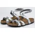 Dámské sandále Birkenstock Blanca stříbrné 39