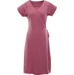 Alpine Pro Soleia Dámské šaty LSKR225 bordeaux XS