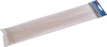 Stahovací páska Levior Vázací pásky 4,8 x 400 mm 50 ks bílé