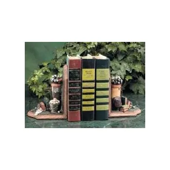 Dárkový potravinový koš Golf Gifts knižní zarážky - golfový motiv bagy