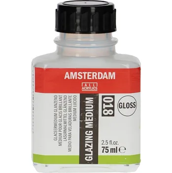 Speciální výtvarná barva AMSTERDAM Glazing medium gloss 75 ml