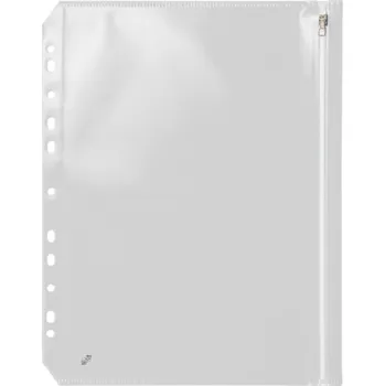 Psaníčko se zipem A4 - eurozávěs - čirá - 2-432