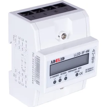 Měřič spotřeby ADELID LLCD-3F-4M