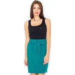 Zelená sukně s mašlí M524 Velikost: M