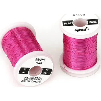 Sybai FLAT Colour Wire Medium Bright Pink