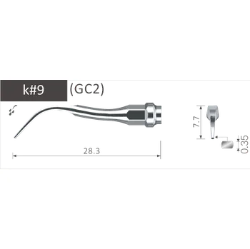 Proclinic Ultrazvuková koncovka Nº9 (Nº19 Kavo), 1 ks