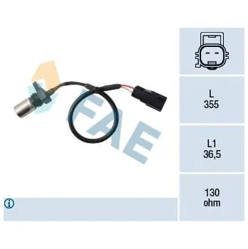 Kliková hřídel Generátor impulsů, klikový hřídel FAE 79410