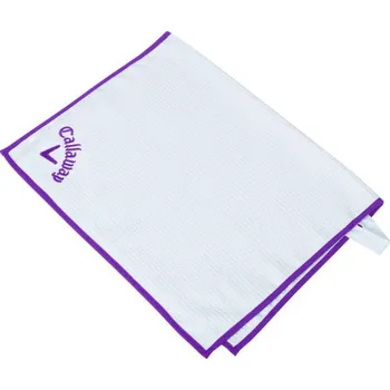 Callaway ručník Players bílo fialový