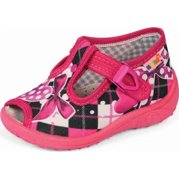 Dívčí bačkory NAZO PPHU Domácí obuv, papučky-přezůvky 016SC Velikost: 20