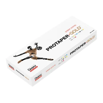 DENTSPLY SIRONA ProTaper gold papírové čepy, 180 ks Varianta: F2 červené, 180 ks
