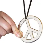 Stříbrný náhrdelník - Peace