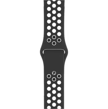 Silikonový sportovní řemínek 20mm pro hodinky Samsung / Huawei / Xiaomi / Garmin Barva: Černá/Bílá, Typ: 5