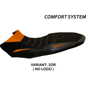 Moto sedlo TPZ Italia Potah sedla KTM 1290 Super Adventure R (17-20) Ginevra 2 comfort model potah sedla: bez loga 2OR (orange)