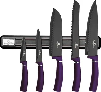 Kuchyňský nůž Berlingerhaus BH-2681 Purple Metallic Line 6 ks