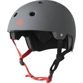 Helma na in-line Triple Eight - Dual Certified Helmet EPS Liner Gun Matte - helma Velikost: L/XL
