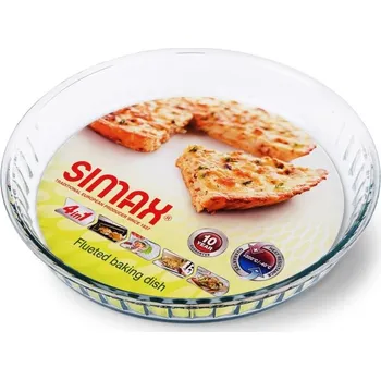 Dóza na potraviny Forma koláč, 2,1 l, d26x5,8cm, varné sklo SIMAX