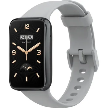 Příslušenství k chytrým hodinkám eses Silikonový řemínek pro Xiaomi Smart Band 7 Pro - Šedý