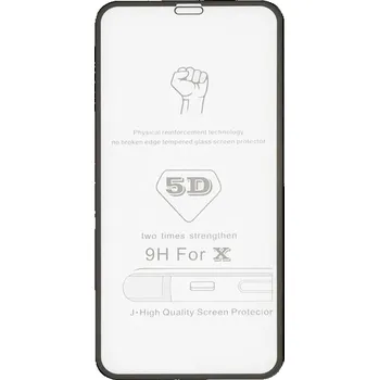 Tvrzené sklo 5D pro Vivo Y20s černé