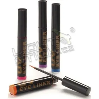 Karnevalový doplněk Oční linky, UV, bodypainting, různé barvy - Žlutá