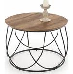 Konferenční stůl NUBIRA ořech/černý