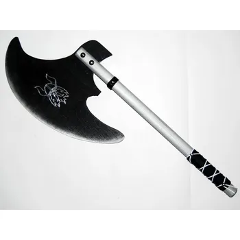 Karnevalový doplněk Sekera Viking Barvatmavá