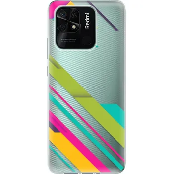 Pouzdro na mobilní telefon Odolné silikonové pouzdro iSaprio - Color Stripes 03 - Xiaomi Redmi 10C
