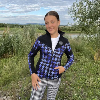 Dětský overall TERMOVEL Dětská mikina Kohoutí stopa VELIKOST: 130