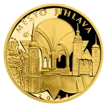 Česká mincovna Jihlava 2021 5000 Kč zlatá mince 15,55 g