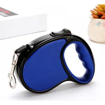 Vodítko pro psa Samonavíjecí páskové vodítko pro psy - 3m Barva: modrá