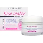 Vivaco HYDRATAČNÍ PLEŤOVÝ KRÉM S RŮŽOVOU VODOU 50ml