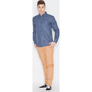 Pánská košile Modrá košile V010 Blue Velikost: 2XL