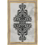 Koberec Malava 50x80 cm šedý/hnědý